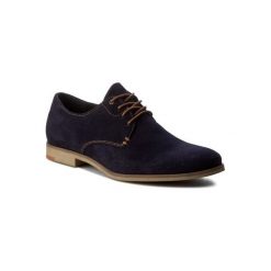 LASOCKI FOR MEN MI07-C255-302-01. Niebieskie półbuty męskie ze skóry. Za 179,99 zł.