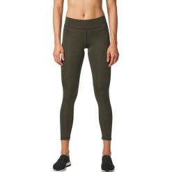 Spodnie sportowe damskie: Adidas Spodnie WO LONG Tight zielone r. L (BR4036)