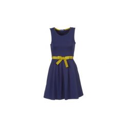 Sukienki krótkie Petit Bateau FINISH. Niebieskie sukienki hiszpanki Petit Bateau, xs, z krótkim rękawem, mini. Za 479,20 zł.