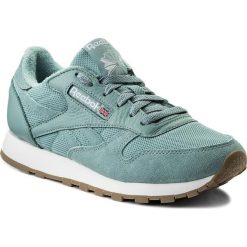 Buty Reebok - Cl Leather Estl BS9724 Whisper Teal/White. Niebieskie buty sportowe damskie Reebok, bez wzorów, ze skóry, bez obcasa, na płaskiej podeszwie, bez zapięcia. W wyprzedaży za 259,00 zł.