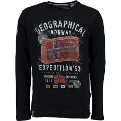 T-shirty męskie z nadrukiem: Koszulka „Jiliam” w kolorze granatowym
