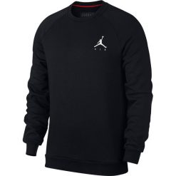Bluza Jordan Jumpman Fleece Crew (940170-010). Czarne bluzy męskie Jordan, m, bez wzorów, z bawełny, bez kołnierzyka, bez rękawów, bez kaptura. Za 219,99 zł.