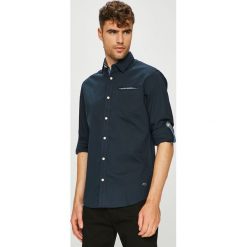 Jack & Jones - Koszula. Niebieskie koszule męskie marki Jack & Jones, s, z elastanu, eleganckie, z klasycznym kołnierzykiem, z długim rękawem. W wyprzedaży za 79,90 zł.