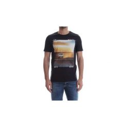 T-shirty z krótkim rękawem Jack Jones 12135748 CARAVAN TEE. Czarne t-shirty męskie Jack & Jones, s, bez wzorów, bez kołnierzyka, krótkie. Za 39,92 zł.