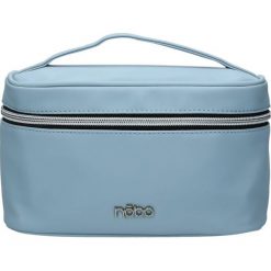 KOSMETYCZKA NOBO - NCOS-E01-C012 - niebieski - Kosmetyczka. Niebieskie kosmetyczki damskie Nobo, bez wzorów, eleganckie. W wyprzedaży za 35,40 zł.