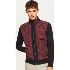 Bluza z pikowanym przodem - Bordowy. Czerwone bluzy męskie rozpinane marki KALENJI, m, z elastanu, z długim rękawem, długie. Za 99,99 zł.