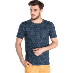 Jack & Jones Sean Koszulka Niebieski. Niebieskie koszulki męskie Jack & Jones, l, bez wzorów, z bawełny, bez kołnierzyka, z krótkim rękawem, krótkie. Za 88,95 zł.