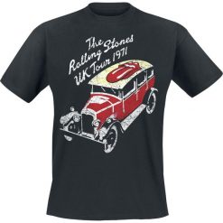T-shirty męskie: The Rolling Stones UK Tour 1971 T-Shirt czarny