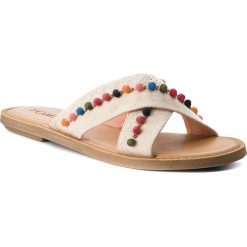 Chodaki damskie: Klapki TOMS - Viv 10011775 Natural Hemp/Pom Poms