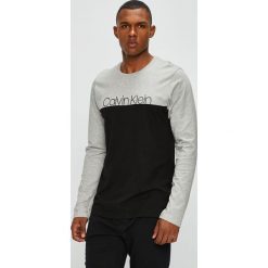 Calvin Klein Underwear - Longsleeve piżamowy. Szare piżamy męskie Calvin Klein Underwear, l, z nadrukiem, z bawełny, z długim rękawem. Za 149,90 zł.