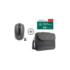 Mysz bezprzewodowa NATEC Jay + torba Impala + program Kaspersky Internet Security Multi-Device (1 PC, 1 rok). Torby na laptopa Natec. Za 94,00 zł.