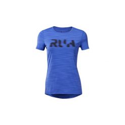 T-shirty z krótkim rękawem Reebok Sport Koszulka Running ACTIVCHILL. Niebieskie topy sportowe damskie marki Reebok Sport, s, bez wzorów, bez kołnierzyka, z krótkim rękawem, krótkie, bez kaptura. Za 159,00 zł.