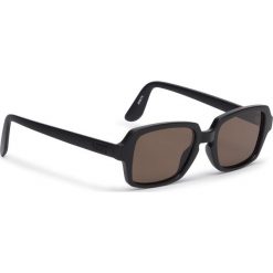 Okulary przeciwsłoneczne VANS - Breys Shades VN0A3I5VRPU1 Matte Blach/Brown. Czarne okulary przeciwsłoneczne męskie Vans, z tworzywa sztucznego. Za 69,00 zł.