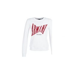 Bluzy Armani Exchange HELBI. Białe bluzy damskie Armani Exchange, xl, bez wzorów, bez rękawów, bez kaptura. Za 251,40 zł.