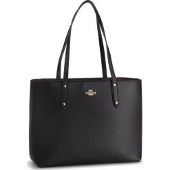 Torebka COACH - Pbbl Cen Tot Zip 69424 GDBLK Black. Czarne torebki klasyczne damskie Coach, bez wzorów, ze skóry, klasyczne, bez dodatków. W wyprzedaży za 1199,00 zł.
