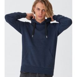 Bluza z kapturem basic - Granatowy. Niebieskie bluzy męskie House, s, z kapturem. Za 89,99 zł.