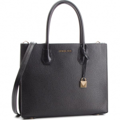 Torebka MICHAEL MICHAEL KORS - Mercer 30F8GM9T7I Black. Żółte torebki klasyczne damskie marki MICHAEL Michael Kors, ze skóry. Za 1759,00 zł.