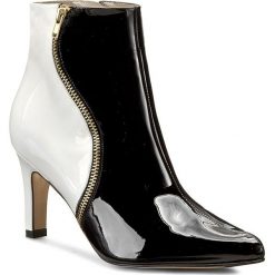 Buty zimowe damskie: Botki AZURÉE – BOLDO 96EC Vernis Noir/Vernis Bianco