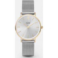 Zegarki damskie: Zegarek damski Mesh Gold Silver Cluse Minuit CL30024