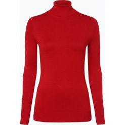 Marie Lund - Sweter damski, czerwony. Czerwone swetry klasyczne damskie Marie Lund, s, prążkowane, z golfem. Za 149,95 zł.