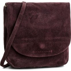 Torebka CLARKS - Tallow Rosa 261347230 Aubergine Suede. Fioletowe listonoszki damskie marki Clarks, ze skóry. W wyprzedaży za 199,00 zł.