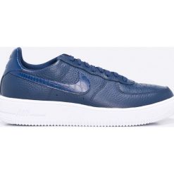 Nike Sportswear - Buty Air Force 1 Ultraforce. Niebieskie buty sportowe męskie marki Nike Sportswear, ze skóry, na sznurówki. W wyprzedaży za 399,90 zł.