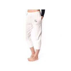 Damski panelled spodnie 17. Białe spodnie damskie Theg clothing, s, z elastanu. Za 294,48 zł.