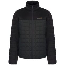 Regatta Kurtka Zimowa Highfell Ii Black/Darkest Spruce S. Czarne kurtki sportowe męskie marki Regatta, na zimę, s, bez wzorów, bez kaptura. W wyprzedaży za 226,00 zł.