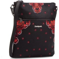 Torebka DESIGUAL - 18WAXPCD 2000. Czarne listonoszki damskie marki Desigual, ze skóry ekologicznej, zdobione. W wyprzedaży za 179,00 zł.