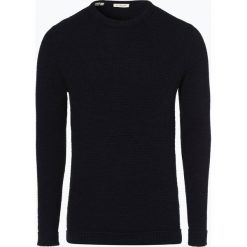 Selected - Sweter męski – Victor, niebieski. Niebieskie swetry męskie marki Selected, m, bez wzorów, z dzianiny, bez kołnierzyka, bez kaptura. Za 229,95 zł.