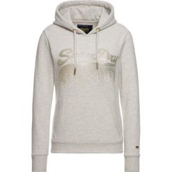 Bluza Superdry Vlogo Metal Cascade Entry Hood W2000058A. Szare bluzy damskie Superdry, bez wzorów, z bawełny, bez rękawów, bez kaptura. W wyprzedaży za 199,00 zł.