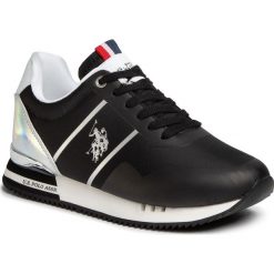 Sneakersy U.S. POLO ASSN. - Ambra 1 CORA4204W9/TY1 Blk. Czarne półbuty damskie U.S. Polo Assn., ze skóry ekologicznej. Za 339,00 zł.