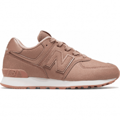 New Balance GC574KA. Szare buciki niemowlęce marki New Balance, z materiału. W wyprzedaży za 169,99 zł.