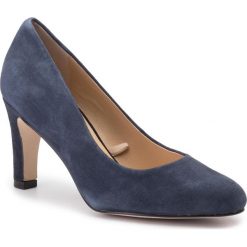 Półbuty CAPRICE - 9-22400-22 Ocean Suede 857. Niebieskie półbuty damskie Caprice, bez wzorów, z zamszu, bez obcasa, na obcasie, bez zapięcia. W wyprzedaży za 169,00 zł.