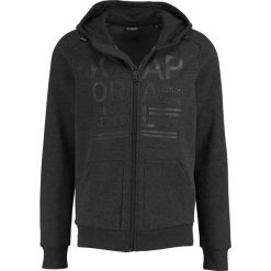 Bejsbolówki męskie: Kaporal VARS Bluza rozpinana dark grey melanged