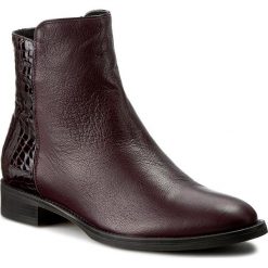 Botki GINO ROSSI - Nevia DBH085-G12-RF3G-7878-F 34/34. Czerwone botki damskie skórzane Gino Rossi. W wyprzedaży za 289,00 zł.