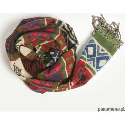 Apaszki damskie: Szal GYALMO – drogmo zieleń