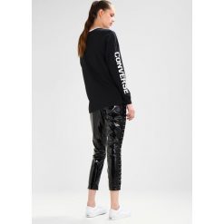 Bluzki asymetryczne: Converse STREET SPORT LONG SLEEVE Bluzka z długim rękawem black