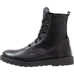 Jochie & Freaks Botki sznurowane black. Czarne botki damskie skórzane marki Jochie & Freaks, na sznurówki. W wyprzedaży za 351,20 zł.