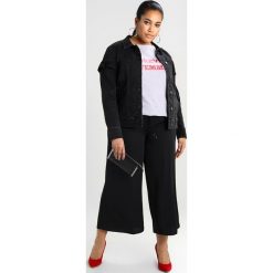 Bomberki damskie: Junarose JRKATINKA JACKET Kurtka jeansowa black