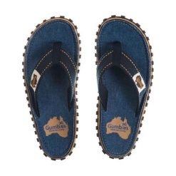 Chodaki męskie: Gumbies Japonki męskie Gumbies Islander Canvas Flip-Flops DARK DENIM r. 42