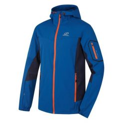 Hannah kurtka softshellowa męska Ramsey Mykonos Blue/Midnight Navy M. Niebieskie kurtki sportowe męskie Hannah, m, bez wzorów, z tkaniny, bez kaptura. W wyprzedaży za 266,00 zł.