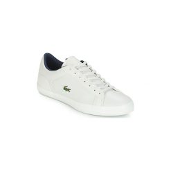 Buty Lacoste LEROND 418 1. Białe trampki męskie Lacoste, bez wzorów, bez zapięcia. Za 335,20 zł.