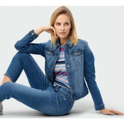 Klasyczna kurtka jeansowa. Kurtki damskie Greenpoint, bez wzorów, z elastanu. Za 179,99 zł.