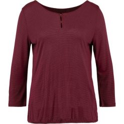Bluzki asymetryczne: Opus SASKIA RETRO Bluzka z długim rękawem dried berry
