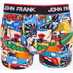 John Frank - Bokserki. Bokserki męskie John Frank, bez wzorów, z elastanu. W wyprzedaży za 29,90 zł.