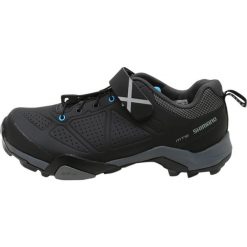Shimano Buty rowerowe black. Czarne buty sportowe damskie marki Shimano, z tworzywa sztucznego, rowerowe. Za 459,00 zł.