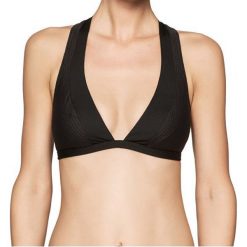 Calvin Klein Stroje kąpielowe biustonosz CROSS-BACK PLUNGE BRALETTE-RP KW0KW00139-001 Czarny (rozmiar S). Czarne stroje kąpielowe damskie Calvin Klein, s, bez wzorów, z gumy. W wyprzedaży za 150,00 zł.