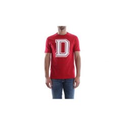 T-shirty z krótkim rękawem Dondup US198 JF162M N39. Czerwone t-shirty męskie Dondup, s, krótkie. W wyprzedaży za 124,23 zł.