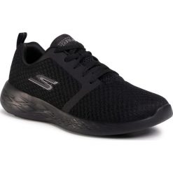 Buty SKECHERS - Go Run 600 15098/BBK Black. Czarne buty sportowe damskie Skechers, bez wzorów, ze skóry ekologicznej, sportowe, na fitness i siłownię. Za 279,00 zł.